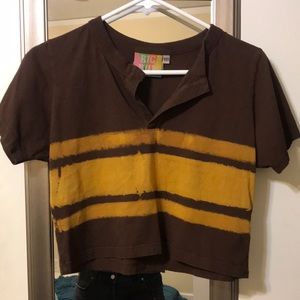 Cropped Charlie Brown Tee